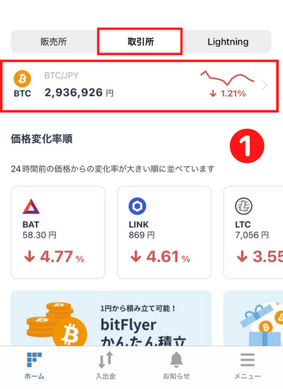 ビットコイン購入方法